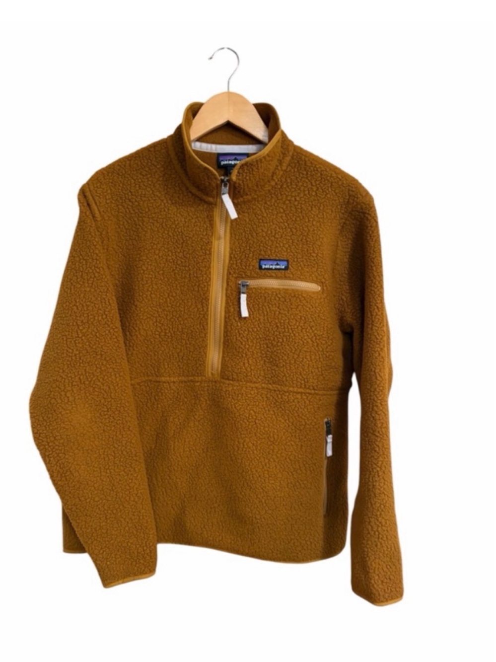 Patagonia Women's Brown Quarter-Zip Fleece Pullover